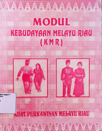 Image of Modul Kebudayaan Melayu Riau (KMR)