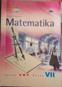 Image of Matematika untuk SMP Kelas VII