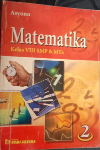 Image of Matematika Kelas VIII SMP & MTs