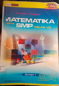 Image of Matematika untuk SMP Kelas VIII