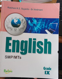 Image of English SMP/MTs Grade IX