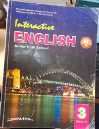Image of Interactive English Junior High School Grade IX