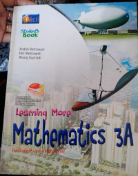 Image of Bermuatan Pendidikan Karakter Budaya Bangsa Learning More Mathematics 3A for Grade VII Junior High School