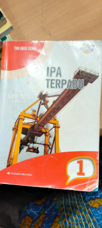 Image of IPA TERPADU UNTUK SMP/MTS KLAS VII