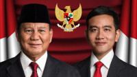 Image of Foto Presidan dan Gambar burung garuda