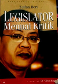Image of Legislator Menuai Kritik