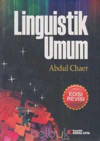 Image of LINGUISTIK UMUM