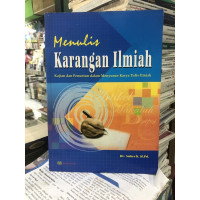 Image of Menulis Karangan Ilmiah Kajian dan Penuntun dalam Menyusun Karya tulis Ilmiah