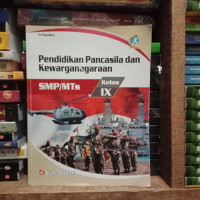 Image of Pendidikan Pancasila dan Kewarganegaraan SMP/MTS Kelas IX