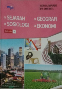 Image of SEJARAH, GEOGRAFI, SOSIOLOGI, EKONOMI BUKU KE 3