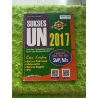 Image of Sukses UN 2017 Soal dan Pembahasan UN 2016 Tryout dan Prediksi UN 2017