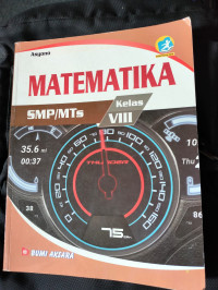 Image of MATEMATIKA SMP/MTs Kelas VIII