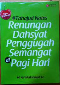 Image of Renungan Dahsyat Penggugah  Semanat Pagi Hari